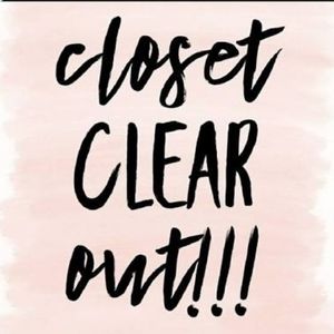 🏷🏷CLEAN OUT 🏷🏷